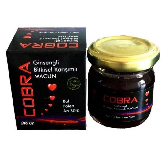 Cobra Macun 240 gr Ginsengli Bitkisel Karışım