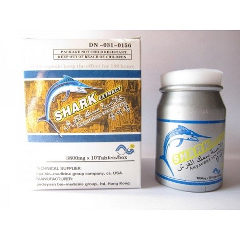 Shark Extract Cinsel Güç Artırıcı Ereksiyon Hapı 3800 mg 10 Tablet