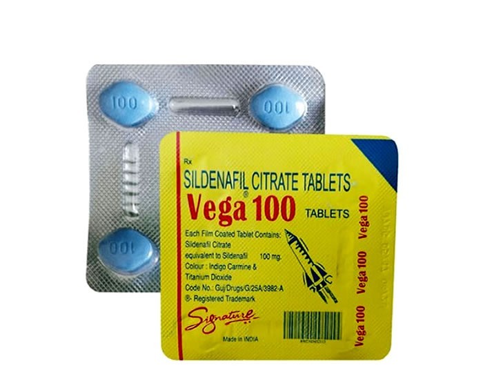 Vega 100 mg Sildenafil Cinsel İstek Arttırıcı Ereksiyon Hapı
