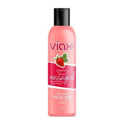 Viaxi Masaj Yağı Çilek Aromalı 177 ml