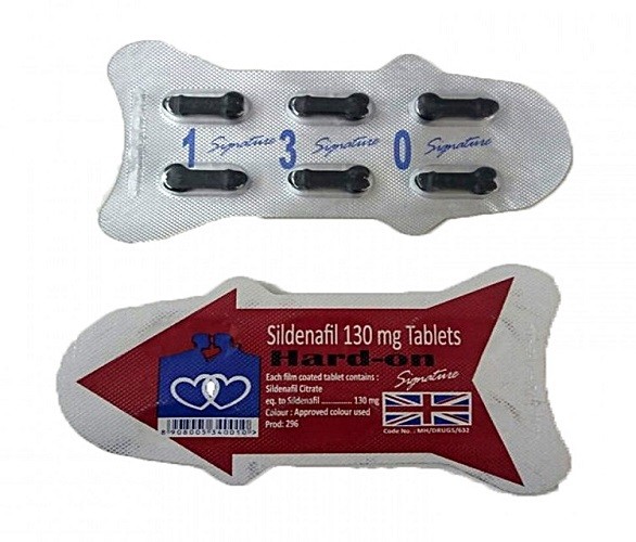 Hard On Sildenafil 130 mg Tablet