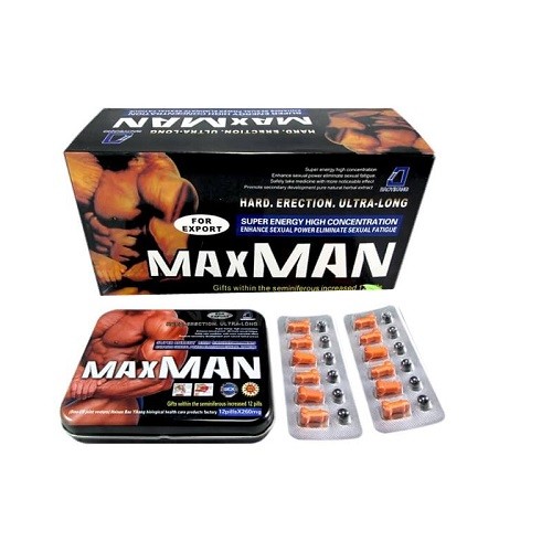 Usa Maxman Sertleştirici 12 Tablet