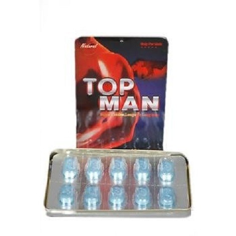 TopMan Cinsel Gücü Artırıcı Sertleştirici İlaçlar 10 Tablet