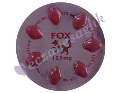Fox 125 mg Sildenafil 7 Tablet
