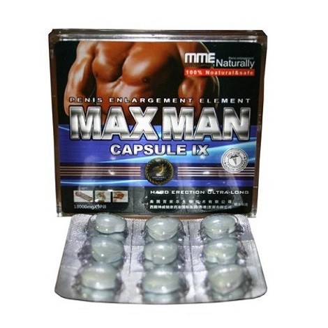 Max Man 9 Tablet Cinsel İsteksizlik Giderici En Etkili Sertleştirici