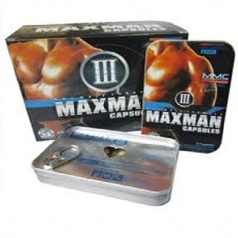 Max Man 3 Cinsel Ereksiyon Hapı İstek Artırıcı 2500 mg x 10 Tablet