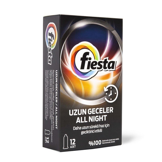 Fiesta All Night Geciktiricili Prezervatif