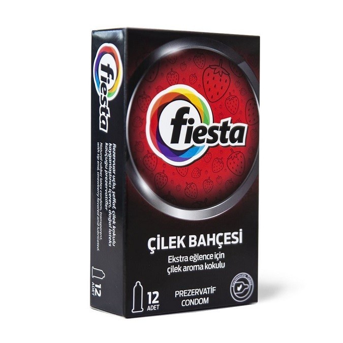 Fiesta Çilekli Prezervatif