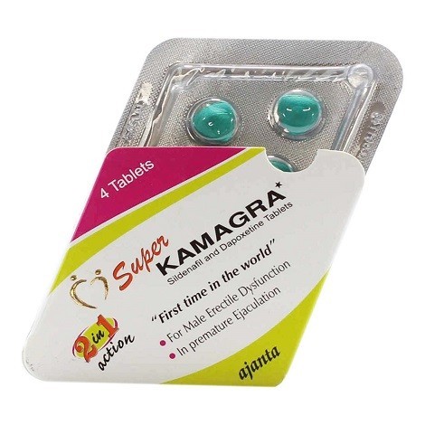 Süper Kamagra Sildenafil 100 mg + Dapoxetine 60 mg Tablets