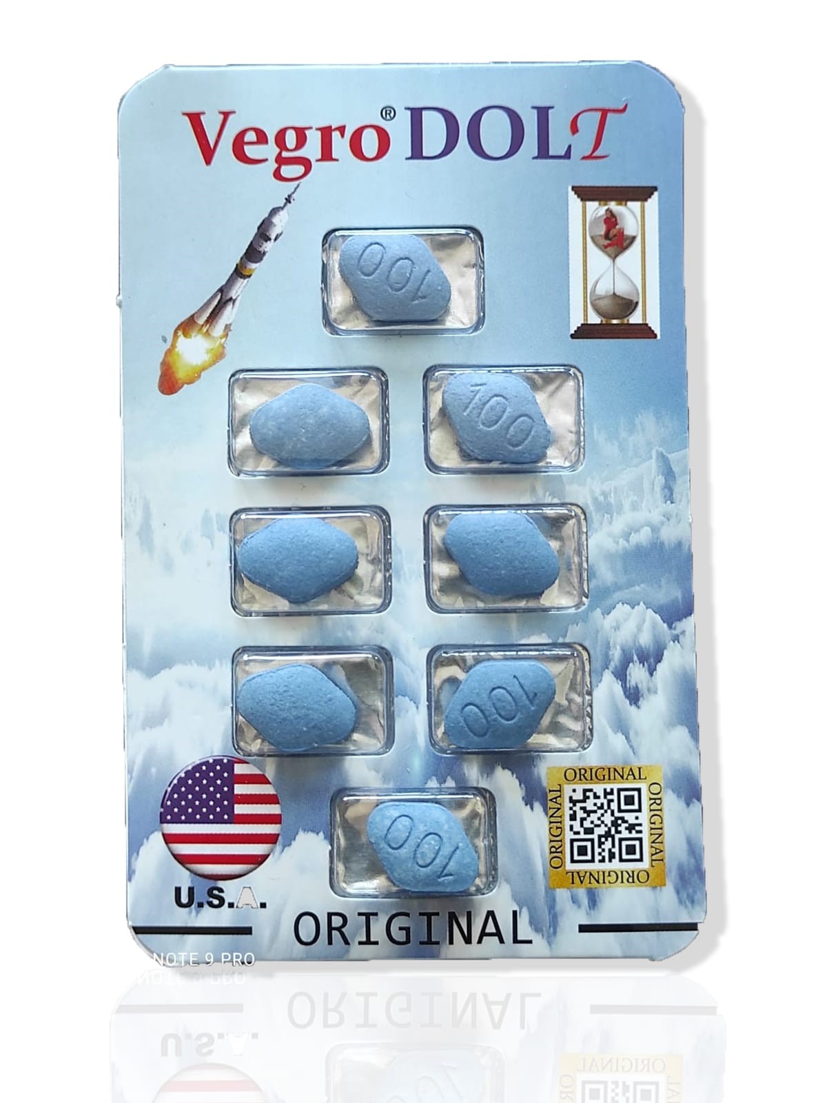 Vegro Dolt 100 mg 8 Tablet