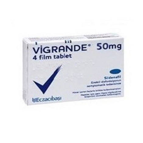 Vigrande 50 mg Sildenafil 4 Tablet
