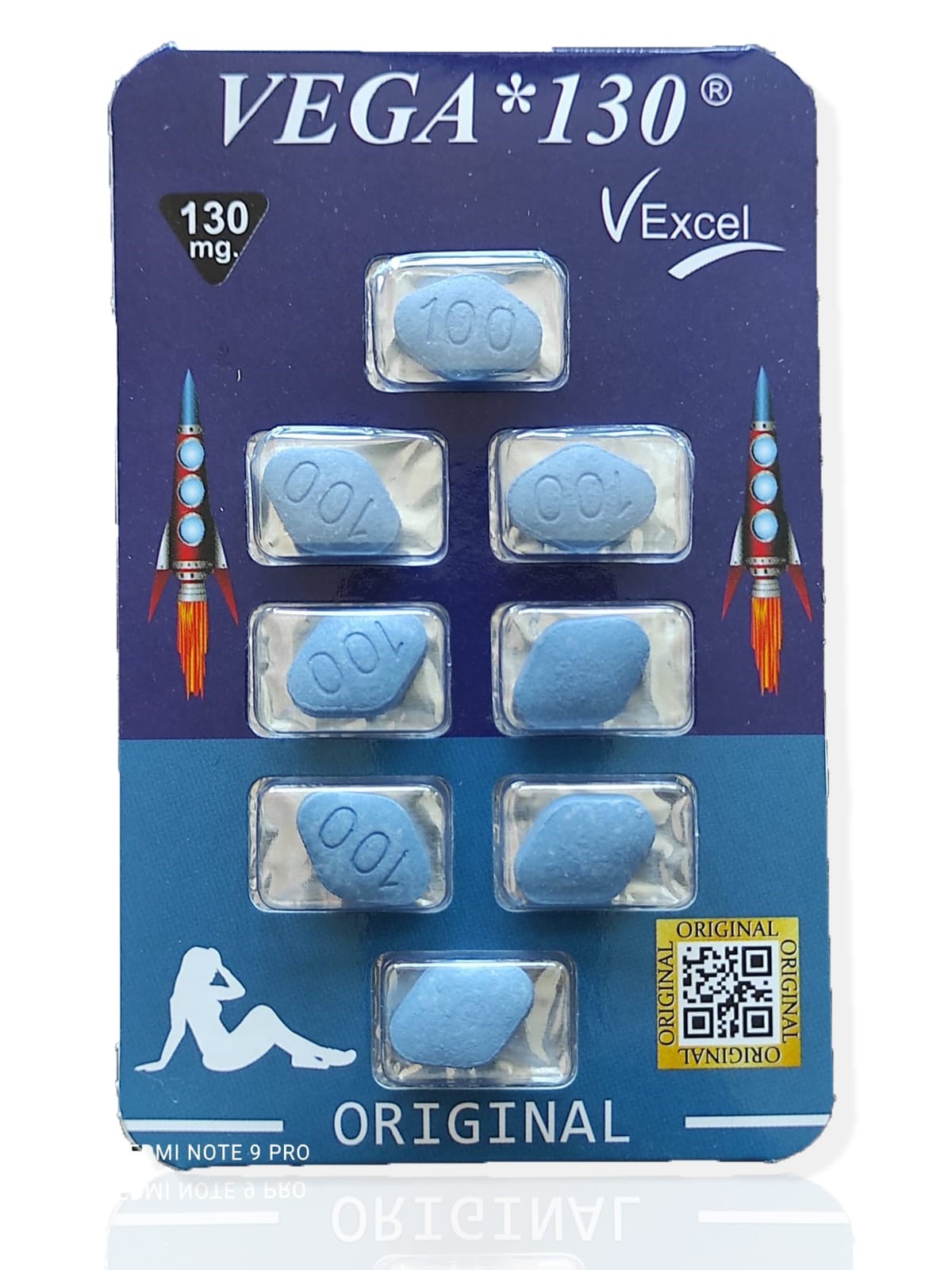 Vega 100 mg 8 Tablet Cinsel İstek Arttırıcı Hap
